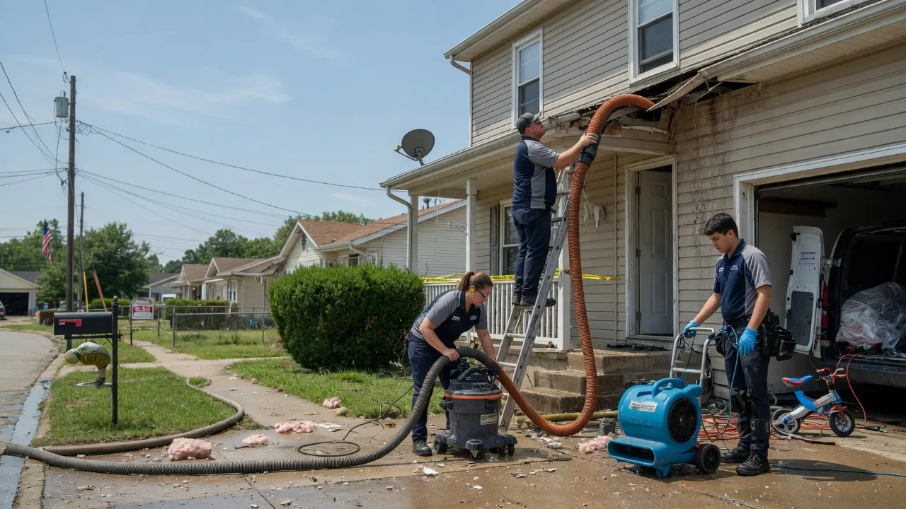 Water Damage Restoration in Coulterville, IL near me